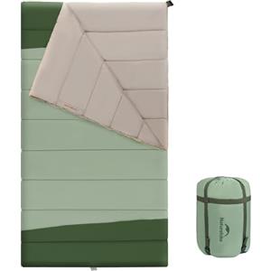 Naturehike Sacco a Pelo 3-4 Stagioni Sacco a Pelo Matrimoniale Campeggio Singola Invernale Leggero Impermeabile Portatile per Adulti Trekking Campeggio Alpinismo Viaggi Escursionismo - 220 x 115 cm
