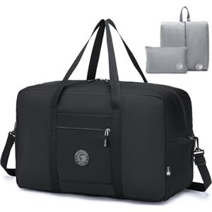 SPAHER Borsone 55x35x25 KLM Air France Transavia Bagaglio a Mano Borsa da Viaggio Cabina Palestra Pieghevole 50L Borsa a Mano Travel Duffle Bag