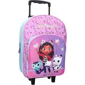Mybagstory - Zaino Trolley per Ragazza Gabby's Dollhouse - Bambino - Scuola - Asilo