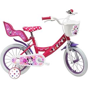 Tecnobike Shop Bici per Bambina Bicicletta Denver Albri Minnie- Taglia 14 pollici
