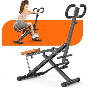 Dskeuzeew - Cyclette Power Body, attrezzatura per allenamento degli addominali, attrezzatura per palestra domestica, per addome, braccia, gambe, schiena e glutei
