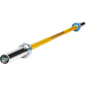 Diamond【Bilanciere Tecnico 7,5 kg in Alluminio Droppabile】Portata 50 kg, Per Dischi Foro 50 mm, Per Didattica Weightlifting, Cross Training, Palestra, Forza e Resistenza