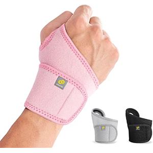 Bracoo Tutore Polso per Tendinite, Polsiera per Tendinite Polso, Ortopedica, Supporto Tunnel Carpale, Destro e Sinistro, WS10