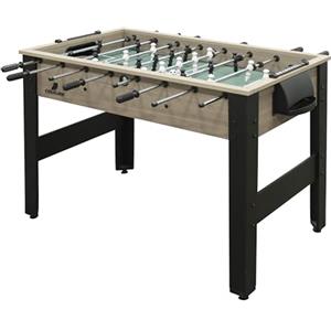 Cougar Spin Kick Calcio balilla | Calcio balilla in rovere/nero | Include 2 palline e segnapunti | Calcio balilla da interno per bambini e adulti | Dimensioni: 112 x 65 x 79,5 cm