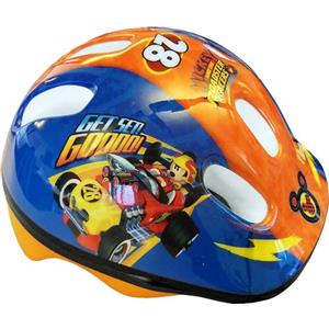 Disney Casco Baby Disney Mickey Mouse da bicicletta per bambino con fori di aerazione, regolazione a ghiera e cinturini di fissaggio. Misura 44-48 cm (2-4 anni)