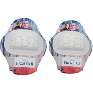 Disney Kit con gomitiere e ginocchiere Disney Frozen da bambina per sport su rotelle, skateboard e monopattini. Taglia XS (3-6 anni)