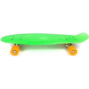 Bodyline Grab skateboard in pvc verde quattro ruote in poliretano