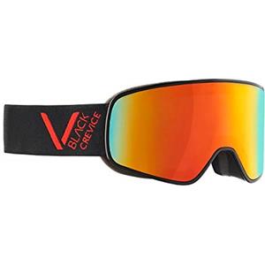 Black Crevice Unisex - Adulto Occhiali Mascherina da Sci Schladming, Red, Taglia L (Circonferenza Testa 58-61 cm)