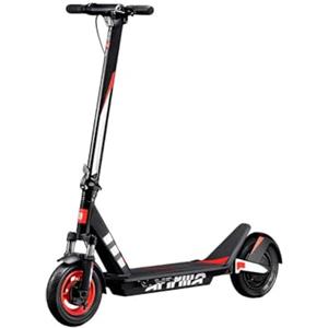 Aprilia eSR2 Monopattino Elettrico, App Integrata, Full Suspension, 16.5 Kg, Motore 350W, Autonomia fino a 25 Km, Ruote 10" Camera D'aria, Carico Max 100 Kg, Rosso, Nero, Grigio, Taglia unica