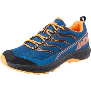Ande BARRO, Scarpe da Trekking Unisex-Adulto, Blu e Arancione, 37 EU