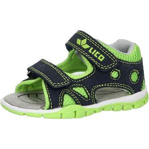 Lico Lorin V, Scarpine Primi Passi Unisex-Bambini, Marine Lemon, 20 EU