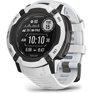 Garmin Instinct 2X Solar, Tactical, Smartwatch, 50mm, Ricarica solare, Autonomia infinita, Torcia LED, Calcolatore balistico, Kill Switch, Visore notturno, GPS, Cardio, SpO2, Pay (Black)
