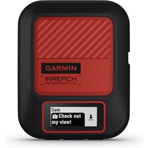 Garmin InReach Messenger Plus, Comunicatore Satellitare, Copertura Iridium, Invia e ricevi SMS, Immagini e Vocali, Messaggi di gruppo, Lancia SOS, LiveTrack, TracBack