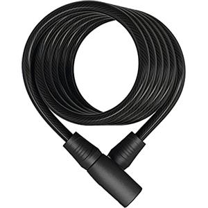 ABUS Serratura a Spirale Star 4508K/150 - Serratura per Bicicletta con Cavo a Spirale di 8 mm di Spessore - Livello di Sicurezza 2