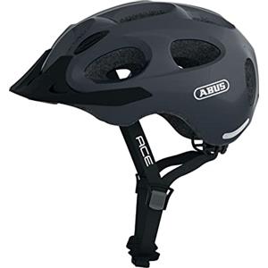 ABUS Casco da città ABUS Youn-I ACE - con luce posteriore a LED integrata - Casco da bicicletta per l'uso quotidiano - per uomo e donna Blu (metallic blue) S (48-54 cm)