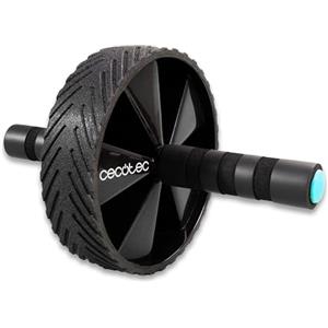 Cecotec Ruota Addominale Small Fitness DrumFit AB Wheel, Allenamento funzionale, Impugnature antiscivolo ComfortFit & SweatProof, Tappetino in Gomma EVA, SilenceFit, Massimo 200kg