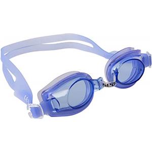 SEAC Kleo, Occhialini Nuoto da Piscina Unisex Bambini, Blu, Small