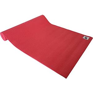 #DoYourYoga - Tappetino Yoga "Annapurna Comfort" - imbottito e antiscivolo - tappetino fitness ideale per yoga, pilates, allenamento outdoor, palestra e casa - 183 x 61 x 0,5 cm - Rosso