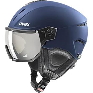 uvex instinct visor, casco da sci Unisex adulto, navy mat, 53-56 cm