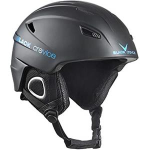 BLACK CREVICE Kitzbühel Casco da sci (X-Large, Nero/Blu)