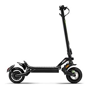 Lamborghini Automobili Lamborghini Alext, Monopattino Elettrico, con Frecce Direzionali Integrate, Freno Elettronico e a Disco, Motore 500W, Batteria 600Wh, Peso Max Supportato 120 kg, Ruote 11" Tubeless, Nero
