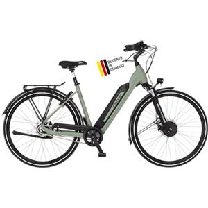 Fischer E-Bike City CITA 2403 Elektrofahrrad für Damen und Herren, RH 43, Frontmotor 40 Nm, 48 V Akku