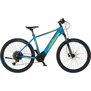 Fischer E-Bike | MTB MONTIS 6.0i biciclette elettriche, blu opaco, 51-504 Wh