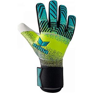 Erima Flex Rd Robusto Guanti da Portiere, Unisex - Adulto, Petrolio/Lime/Nero, 9