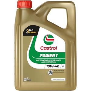 Castrol POWER1 4T 10W-40 Olio Motore, 4L