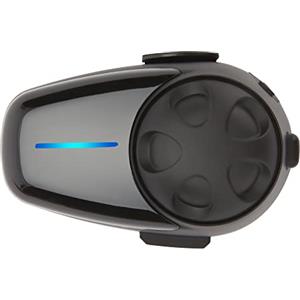Sena SMH10-10 Auricolare e Interfono Bluetooth per Moto, Confezione Singola, Nero, 1 pezzo