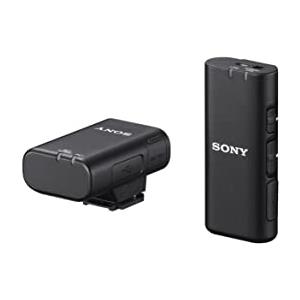 Sony ECM-W2BT - Microfono Wireless con connessione Bluetooth, Ideale per V-Log, Batteria 9 ore, per Fotocamere digitali