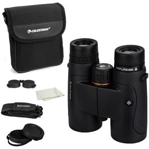 Celestron 72322 Nature DX 8x42 binocoli per esterni e birdwatching, completamente multistrato con prismi BaK-4, rinforzato in gomma, resistente ad acqua e nebbia