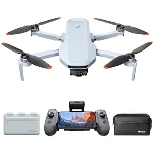 Potensic ATOM 2 Drone con Telecamera, Foto 8K, Video 4K HDR con Gimbal a 3 Assi, ＜249 g, 10KM Trasmissione, AI Segui/AI Scatto Notturno/Riprese Verticali/QuickShots, Fly More Combo (96 Minuti di Volo)