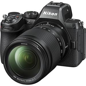 Nikon Z5II + Z 24-200 + Lexar SDXC 128GB, Fotocamera Mirrorless, CMOS FX da 24.5 MP, Pieno Formato, Mirino OLED Quad-VGA EVF, LCD 3.0" Touch, Wi-Fi, Bluetooth, Video 4K, Nero [Nital Card]