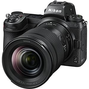 Nikon Z6II +24/120 f/4 S Fotocamera Mirrorless Full Frame, CMOS FX da 24.5 MP, 273 Punti AF, Mirino OLED da 3.690k Punti Quad VGA, 4K, LCD 3.2", Nero, [Nital Card: 4 Anni di Garanzia]