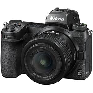 Nikon Z6II + 24-50 f/4 S Fotocamera Mirrorless Full Frame, CMOS FX da 24.5 MP, 273 Punti AF, Mirino OLED da 3.690k Punti Quad VGA, 4K, LCD 3.2", Nero [Nital Card: 4 Anni di Garanzia]