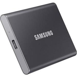 Samsung Memorie T7 MU-PC4T0T SSD Esterno Portatile da 4TB, USB 3.2 Gen 2, 10 Gbps, Grigio