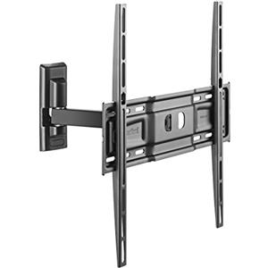 Meliconi CME ER400 - Supporto tv da parete con braccio estendibile, ruotabile e inclinabile per TV 40" - 55", Portata Max 25 Kg, Vesa 200 - 300 - 400 mm Made in Italy