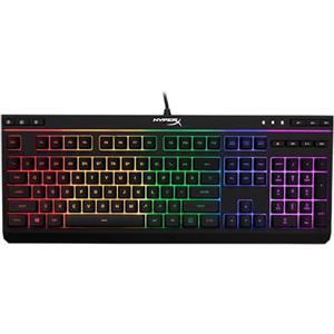 HyperX Alloy Core RGB, Tastiera da Gaming Cablata, 6 Effetti di Luce e 3 Livelli di Luminosità, Telaio di Plastica Rinforzata, Tasti Morbidi e Silenziosi, Resistente all'Acqua, Layout Spagnolo, Nera