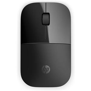 HP Z3700 Mouse Wireless, Sensore Preciso, Tecnologia LED Blue, 1200 DPI, 3 Pulsanti, Rotella Scorrimento, Ricevitore USB Wireless 2.4 GHz Incluso, Design Pratico e Confortevole, Nero