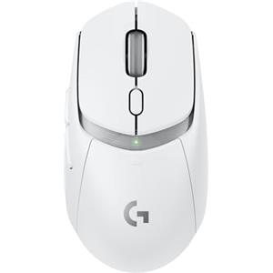 Logitech G G309 LIGHTSPEED Mouse gaming wireless leggero, interruttori ibridi LIGHTFORCE, sensore HERO 25K, oltre 300 ore con batteria AA, 6 pulsanti programmabili, PC e Mac - Bianco
