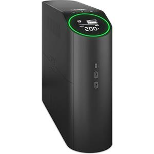 APC Gaming Gruppo di Continuità Back UPS Pro, 2200VA/1320W, Tower, 230V, 4 prese Schuko e 2 prese IEC C13, luci RGB, onda sinusoidale pura, Midnight (nero) BGM2200B-GR