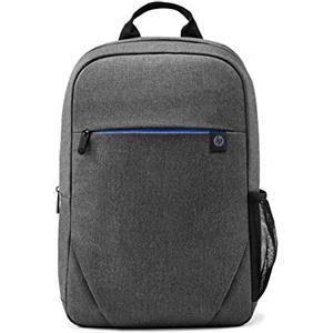 HP Prelude, Zaino per Laptop fino da 15,6", con Cinghie Imbottite Antiscivolo e Cerniera Colorata, 1 Scomparto Principale e 6 Tasche Interne ed Esterne, Realizzato con Materiale Riciclato, Grigio