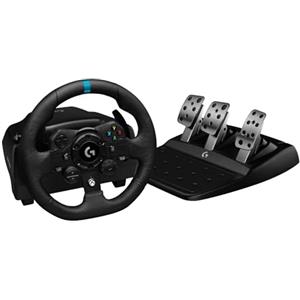 Logitech G G923 volante da corsa e pedali per Xbox Series X|S, Xbox One e PC, con ritorno di forza TRUEFORCE fino a 1000 Hz, pedali reattivi, controllo con doppia frizione e rivestimento del volante