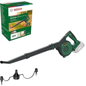 Bosch Soffiatore da giardino a batteria UniversalLeafBlower 18V-130 (per pulizie rapide e agevoli all'esterno; 18 Volt System; senza batteria)