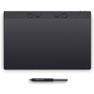 Wacom Intuos Pro Large-tavoletta grafica-è una tablet con penna Wacom Pro Pen 3, pensata per professionisti di montaggio video, modellazione 3D e animazione, offrendo precisione e massimo controllo