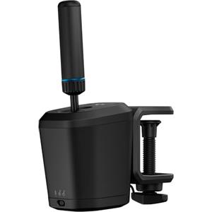 Logitech G RS Shifter and Handbrake con commutazione facile della modalità, impugnatura regolabile in altezza e morsetto da tavolo, per unità G and PRO Series Wheels, PS, Xbox, e PC Racing - Nero