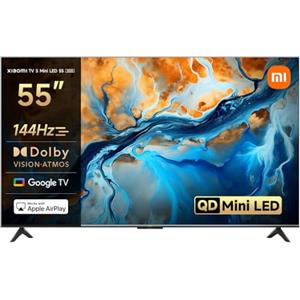 Xiaomi TV S Mini LED 55, QLED, 55 inch, Dolby Vision, Atmos144Hz, 1200 nits