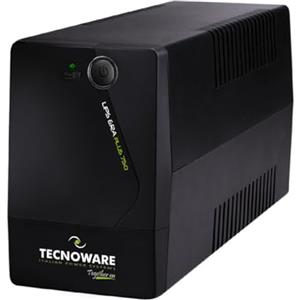 Tecnoware Power Systems Tecnoware UPS 750VA per PC/Modem, NO Gaming/Console, Gruppo di Continuità ERA PLUS, 2 Schuko, Software, Protezione Blackout e Sbalzi tensione per PC, Modem, Videosorveglianza, Punto Cassa, NAS, POS