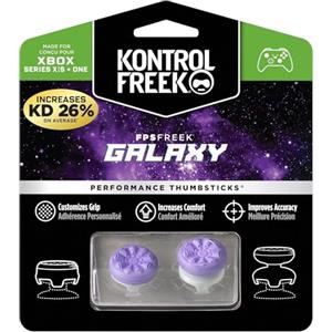 KontrolFreek FPS Freek Galaxy Purple per Xbox One e Xbox Series X Controller - 2 Levette da miniatura ad alte prestazioni - 1 A vita alta - 1 A vita media - Viola